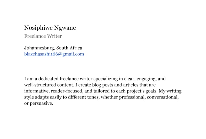 create compelling, original articles for your business